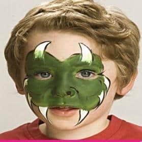 Halloween monster face painting, how-to