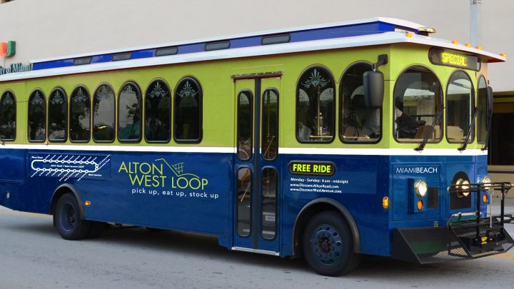 Free trolley service in South Beach