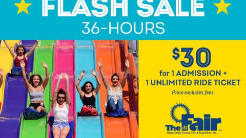 Flash sale for Miami-Dade Youth Fair