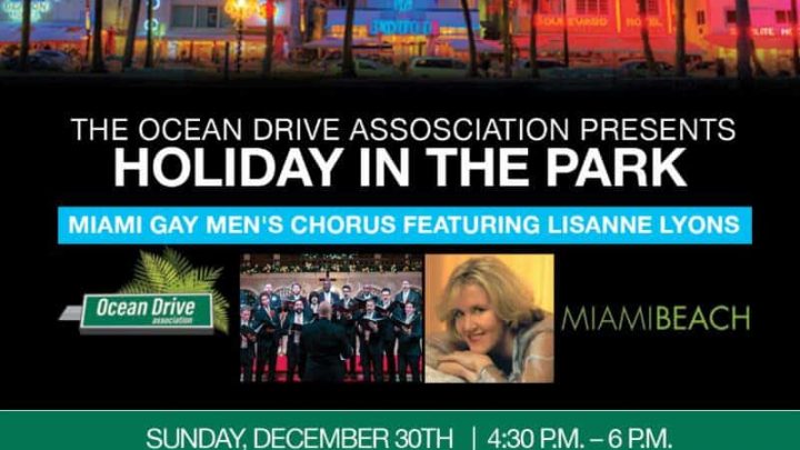 Free holiday in the park concert