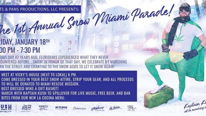 The Spillover hosts first annual Snow Miami Parade