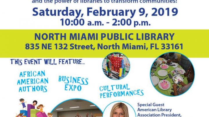 Free Black History Month celebration at North Miami Library