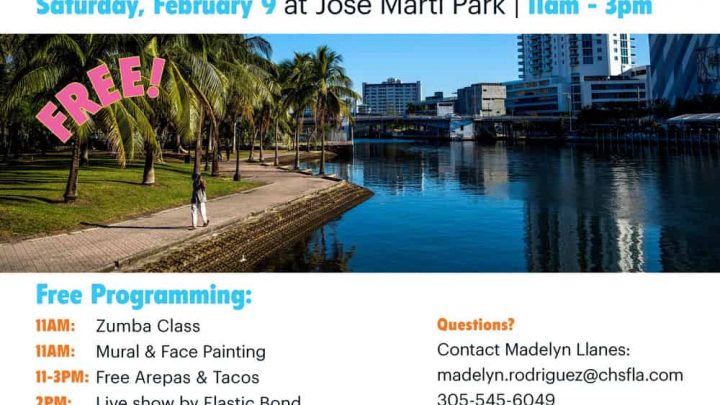 Free community event at Jose Marti Park