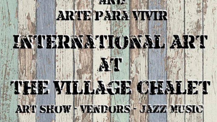 Free International art fair at Village Chalet in Cauley Square