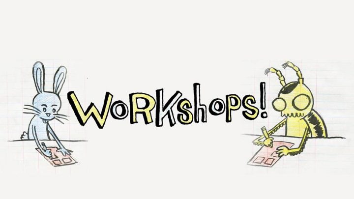 Free weekend workshops at Radiator Comics