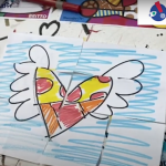 Romero Britto can entertain your kids with his art