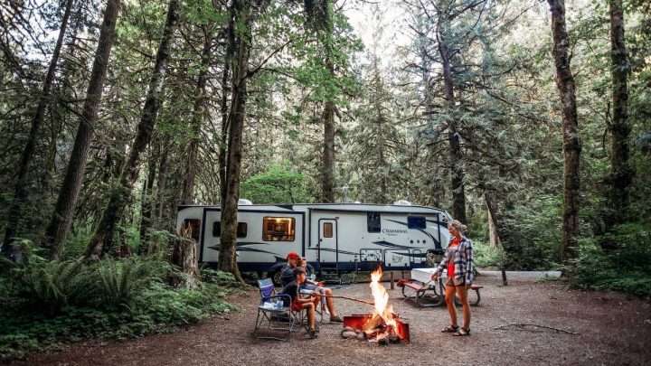 Rent an RV for summer vacation or travel