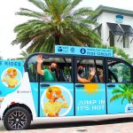 Free rides on electric shuttles in Pompano