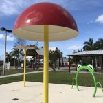 Fun for youngsters at Splash Pad in Wilton Manors