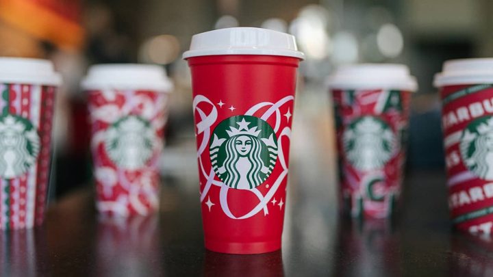 Starbucks offers red holiday freebie with drink purchase